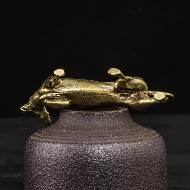 Brass Dog
