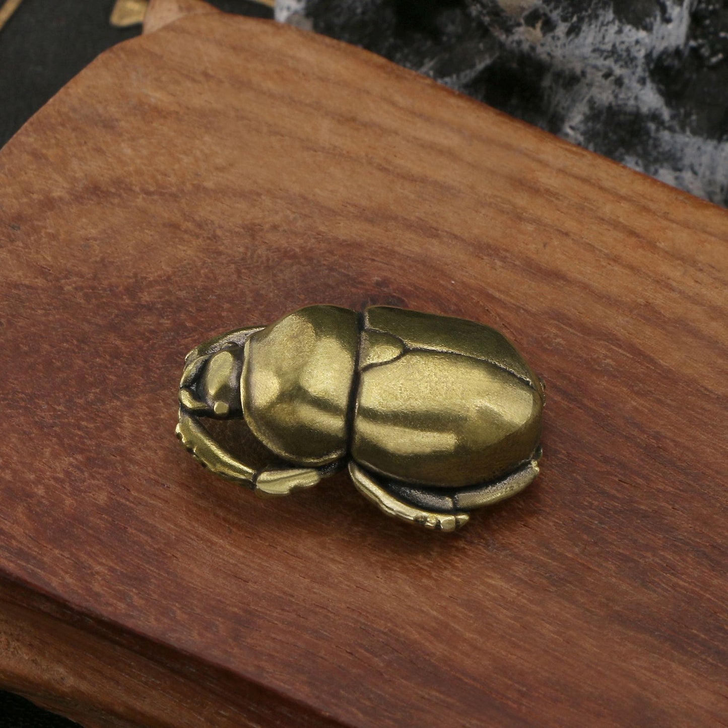 Brass Scarab Beetle