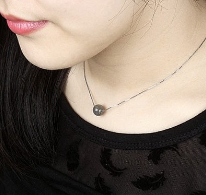 Labradorite 925 Sterling Silver Necklace Spectrum Stone Pendant