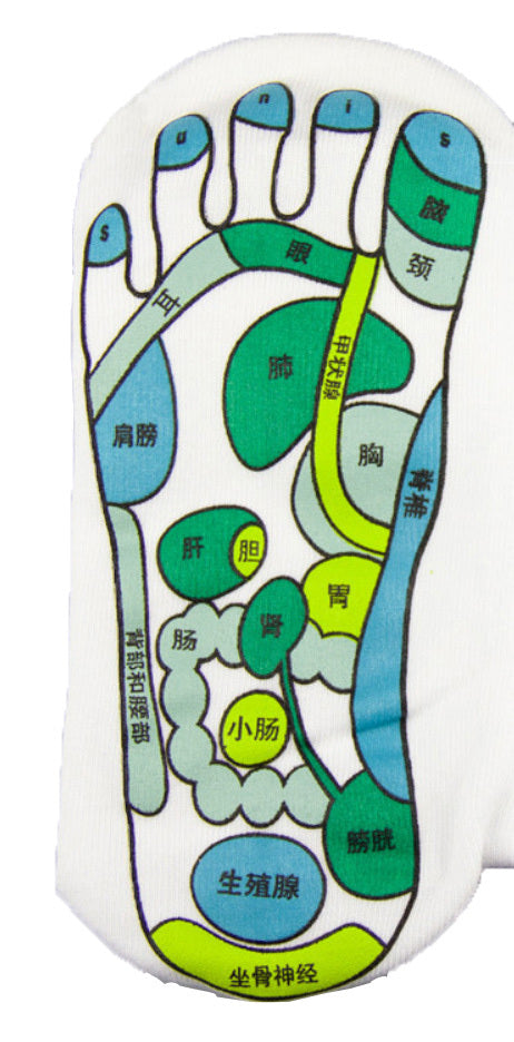 Foot Meridian Acupressure Socks