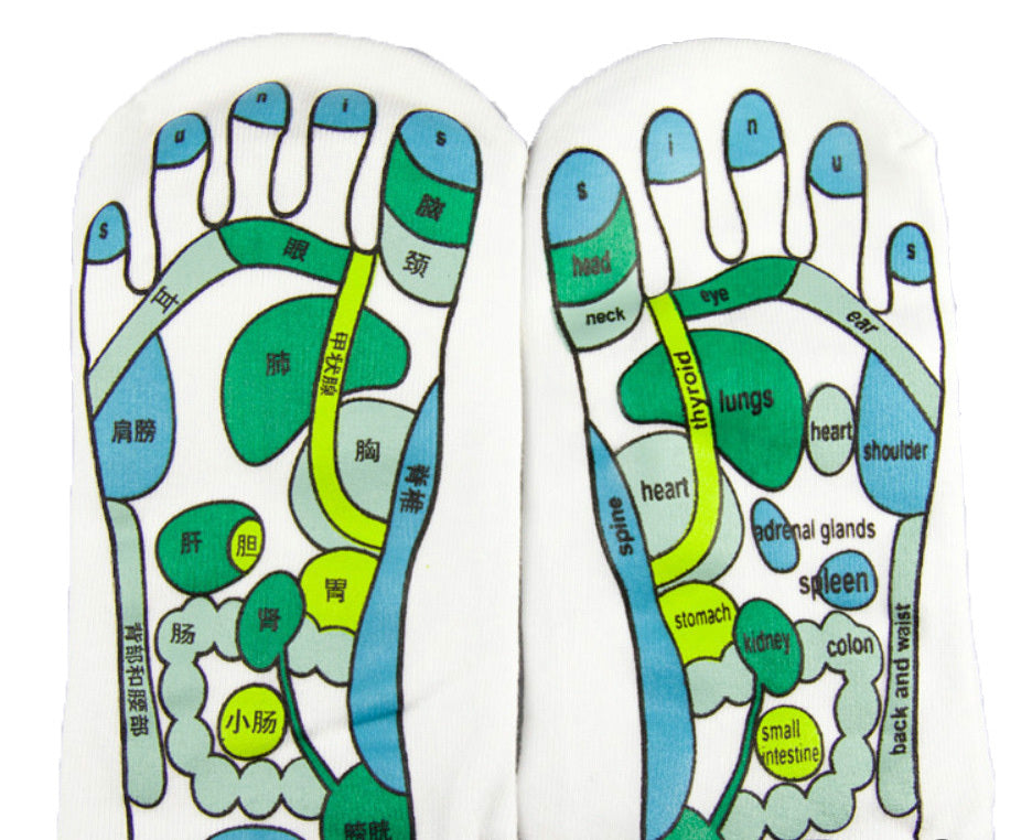 Foot Meridian Acupressure Socks