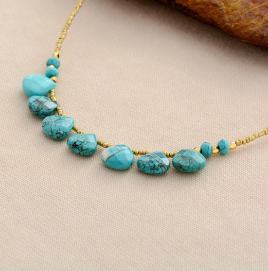 Turquoise Beaded Necklace