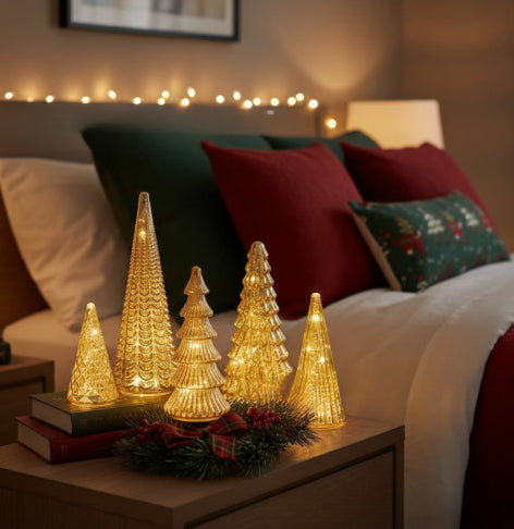 Glazed Christmas Tree 3D Printed Ornaments