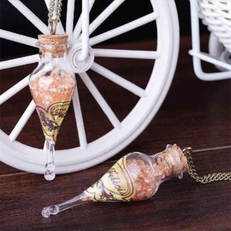 Magic Potion Lucky Bottle Necklace Charm