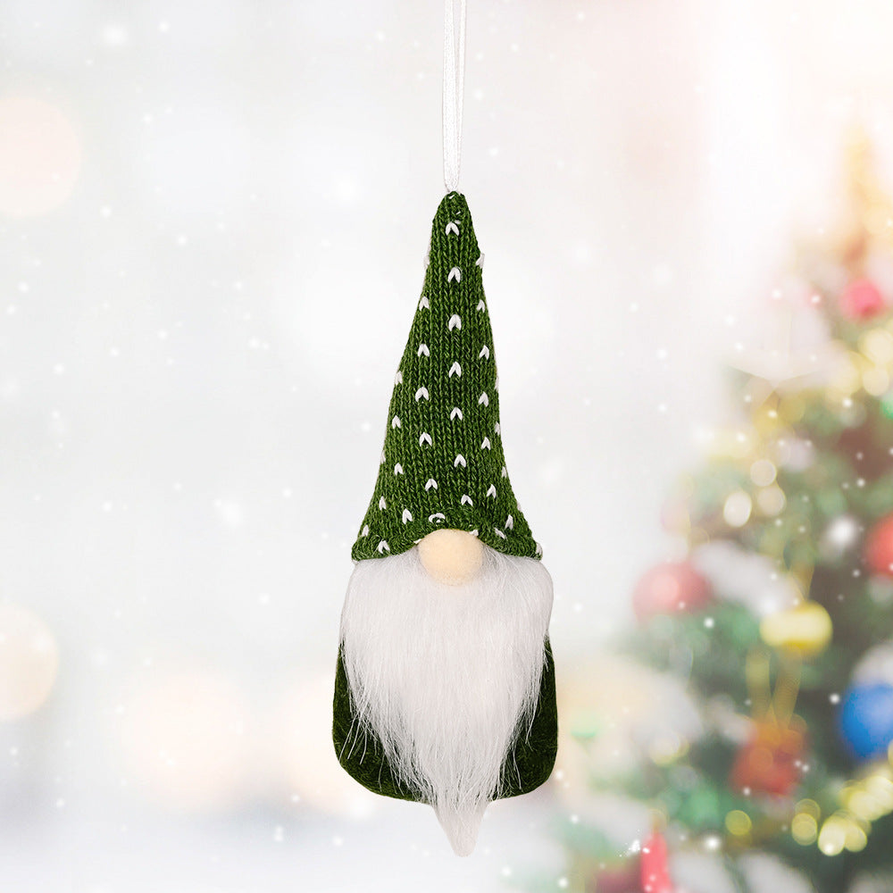 Plush Gnome Ornaments