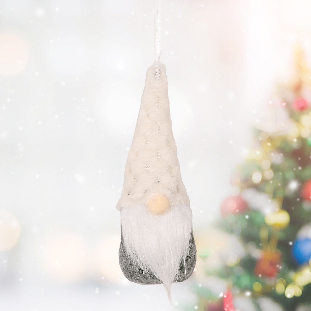 Plush Gnome Ornaments