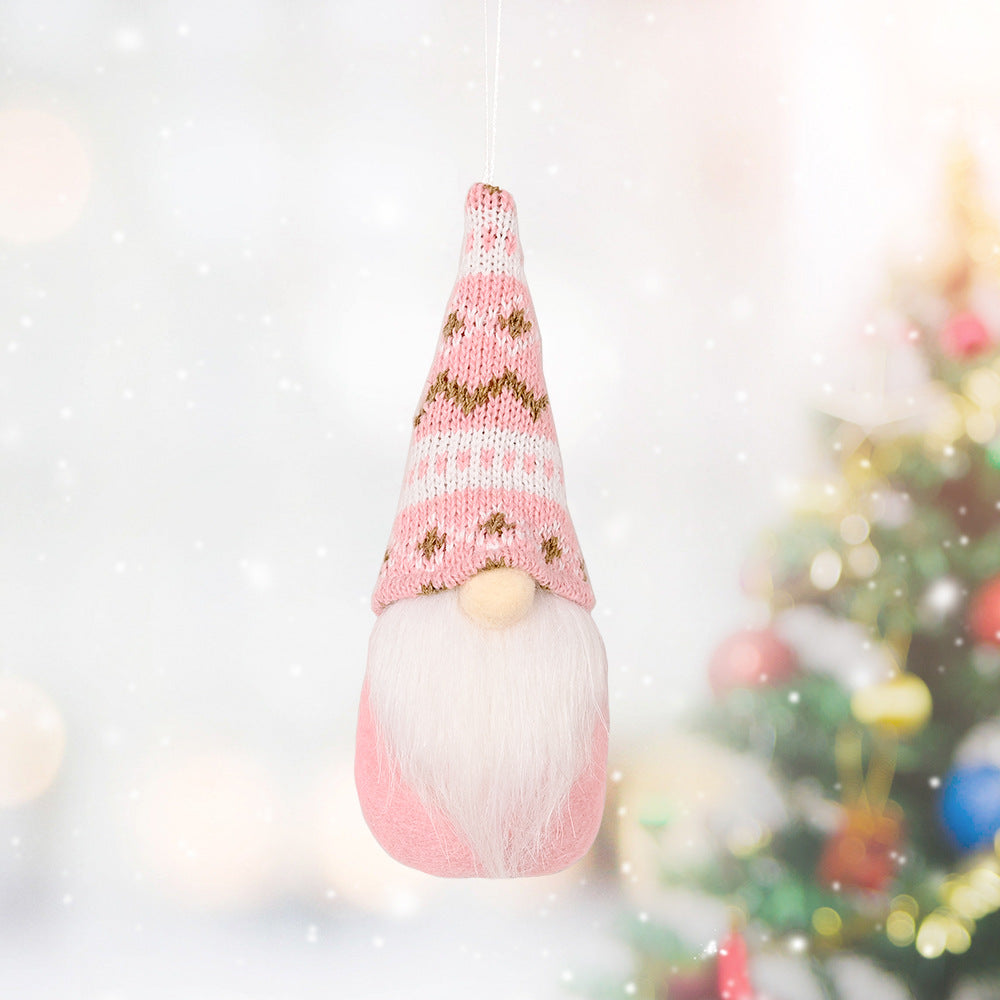 Plush Gnome Ornaments