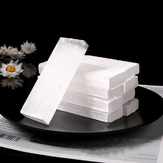 Selenite Crystal Slab