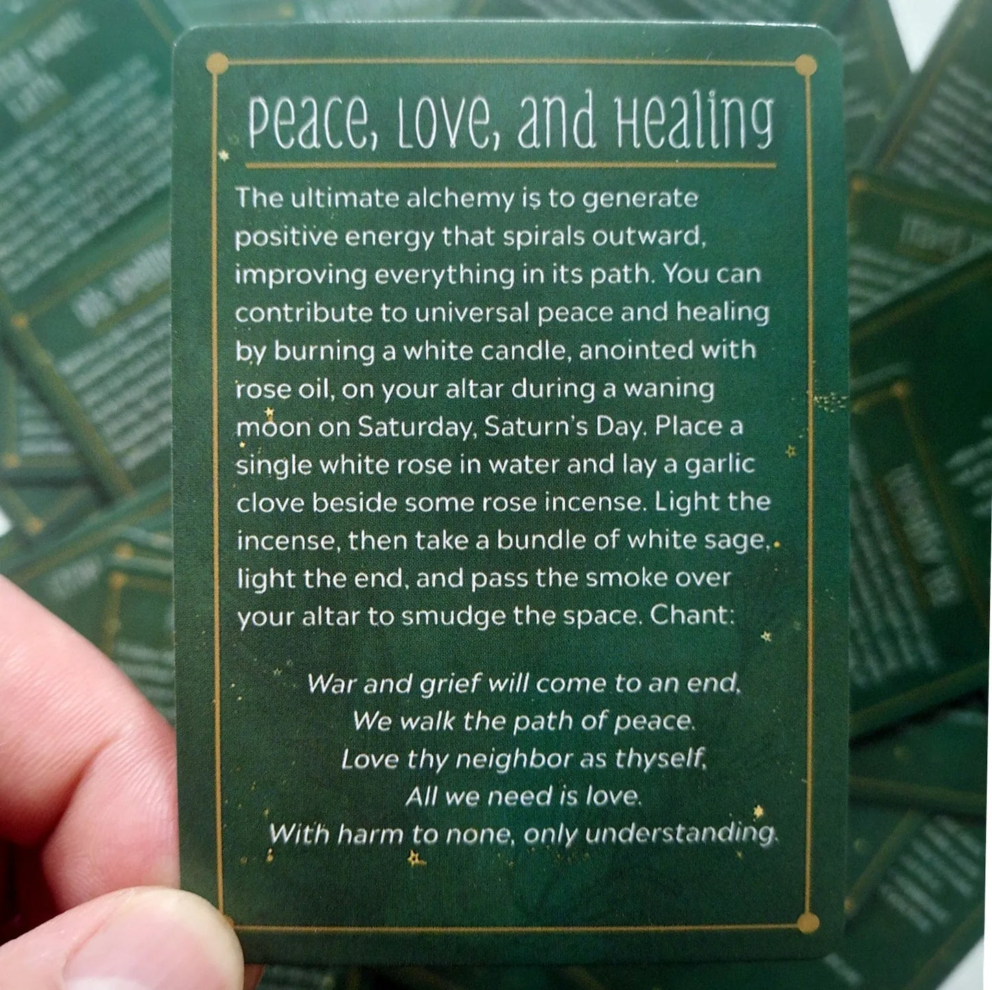 Practical Witch's Spell Deck