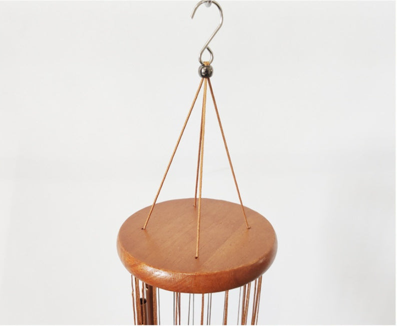 Solid Wood 18-pipe Wind Chime