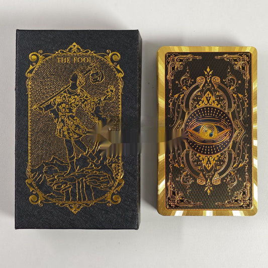 Gold Foil Rider-Waite Tarot Card Deck