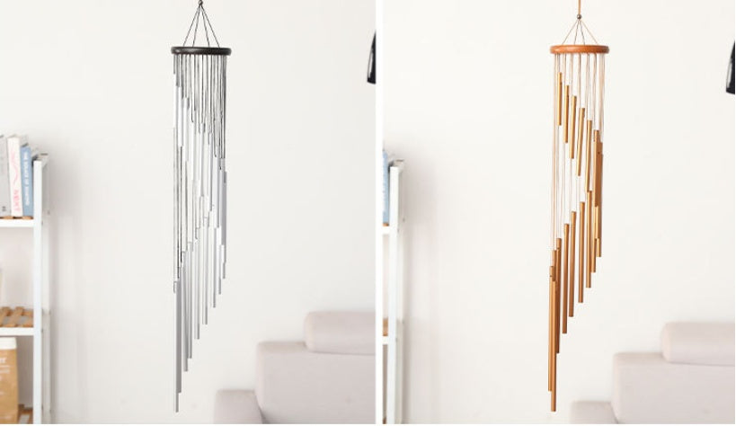 Solid Wood 18-pipe Wind Chime
