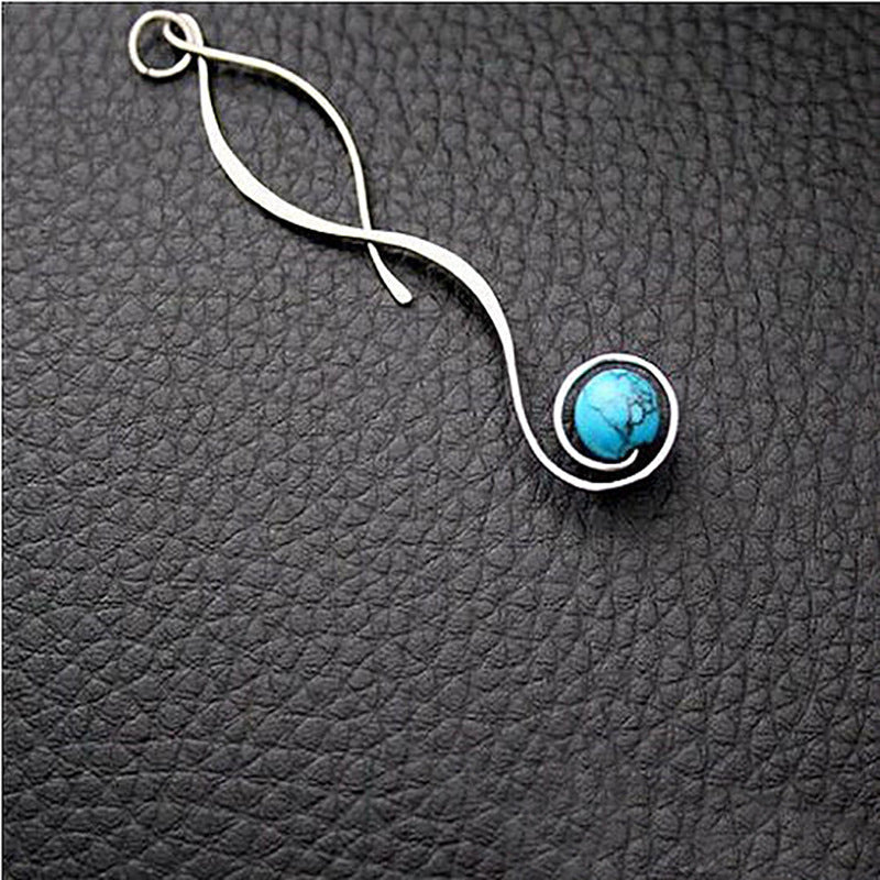 Turquoise Retro Earrings