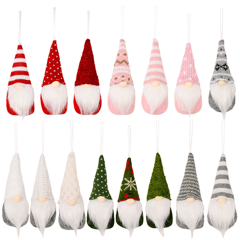 Plush Gnome Ornaments