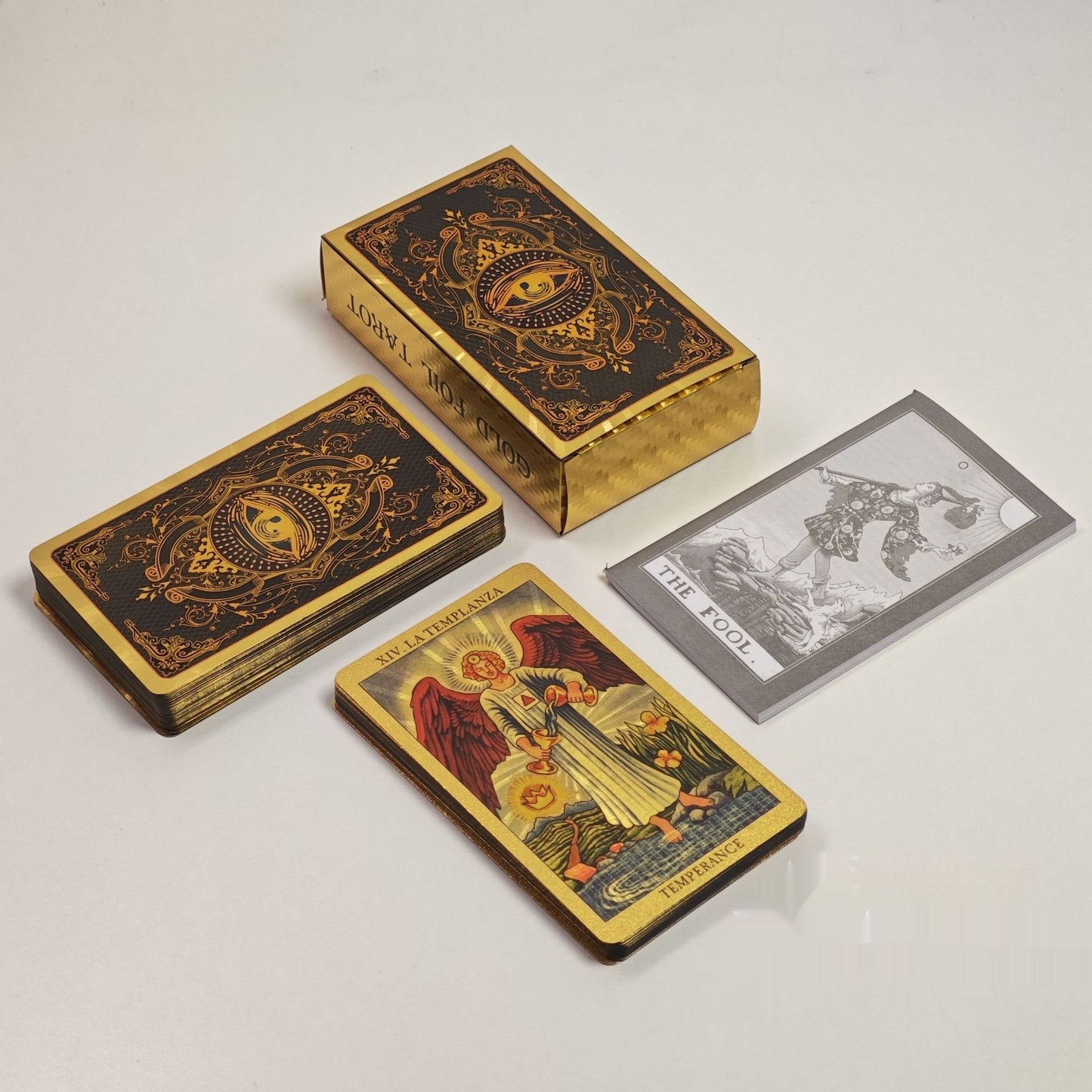 Gold Foil Rider-Waite Tarot Card Deck