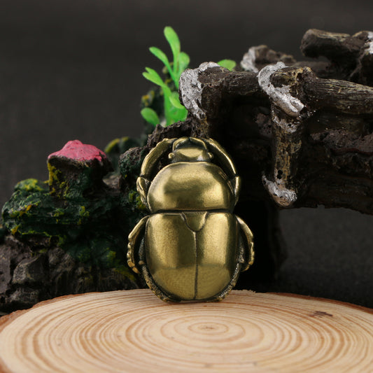 Brass Scarab Beetle