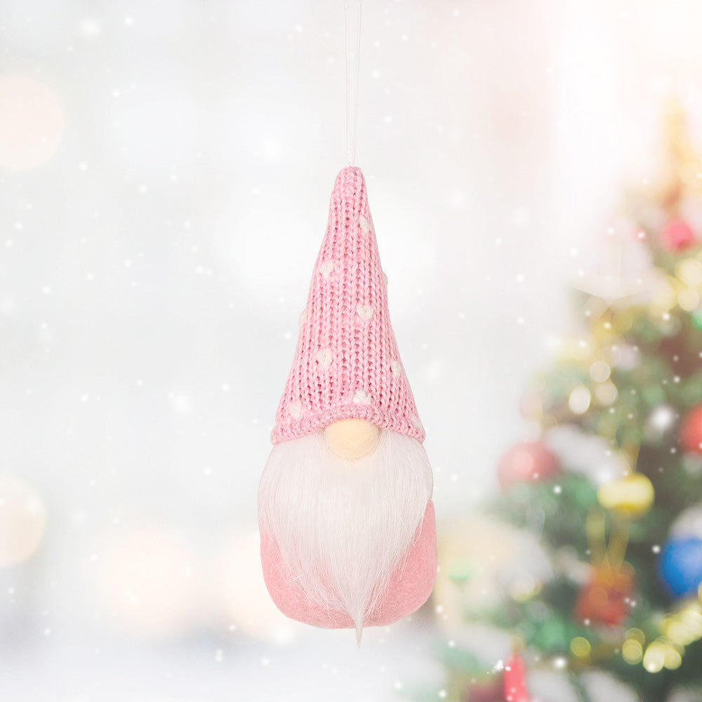 Plush Gnome Ornaments
