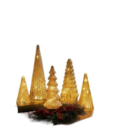 Glazed Christmas Tree 3D Printed Ornaments